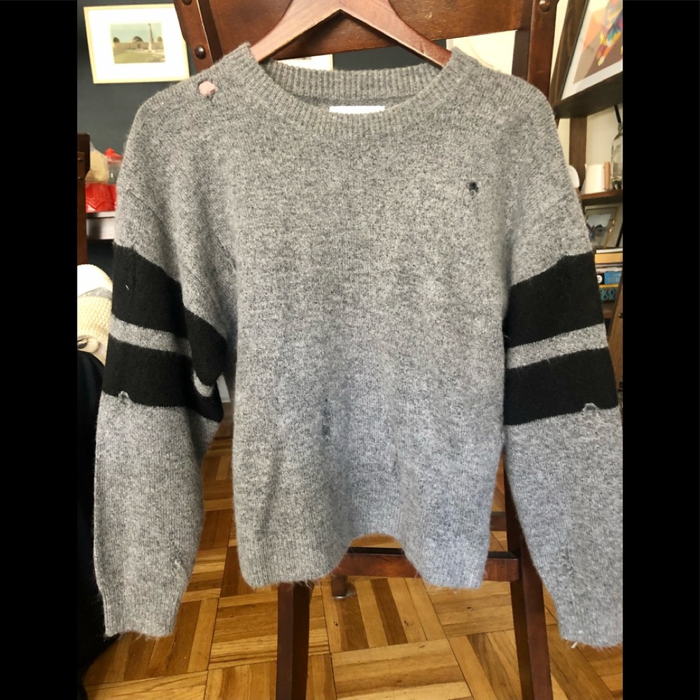 NWOT Current/Elliott Yates Sweater in Grey - sz 0